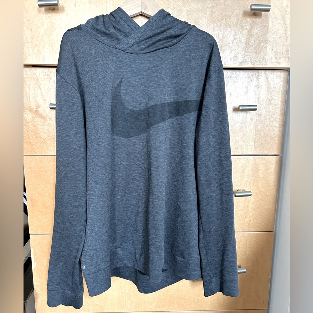 Long sleeve dry-fit hoodie